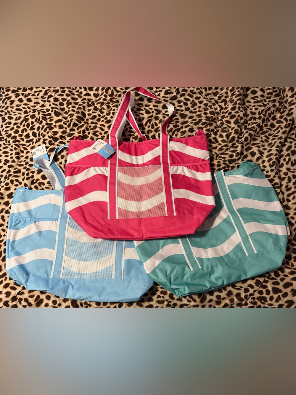 ☀️Sun & Sky LARGE Beach Tote Bag☀️